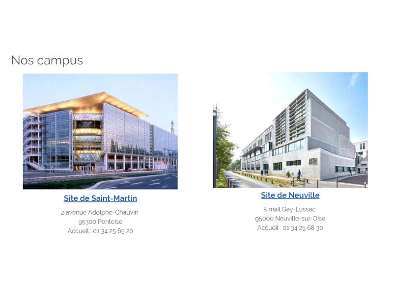 campus CY CERGY PARIS UNIVERSITE