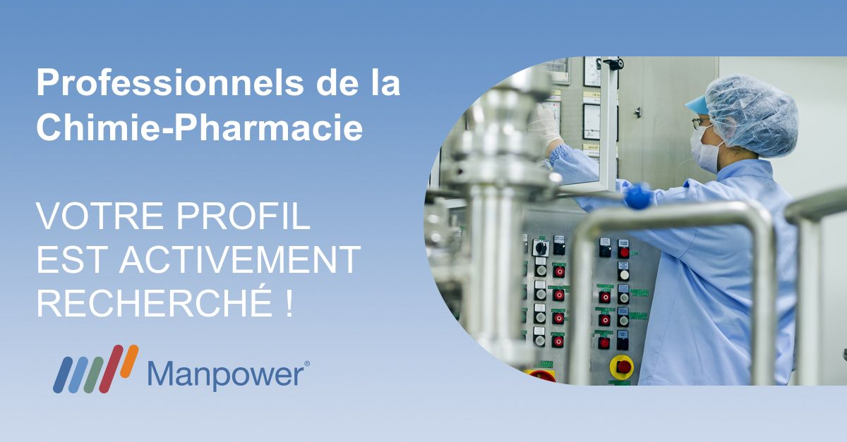 Manpower Grand Paris Chimie Pharmacie