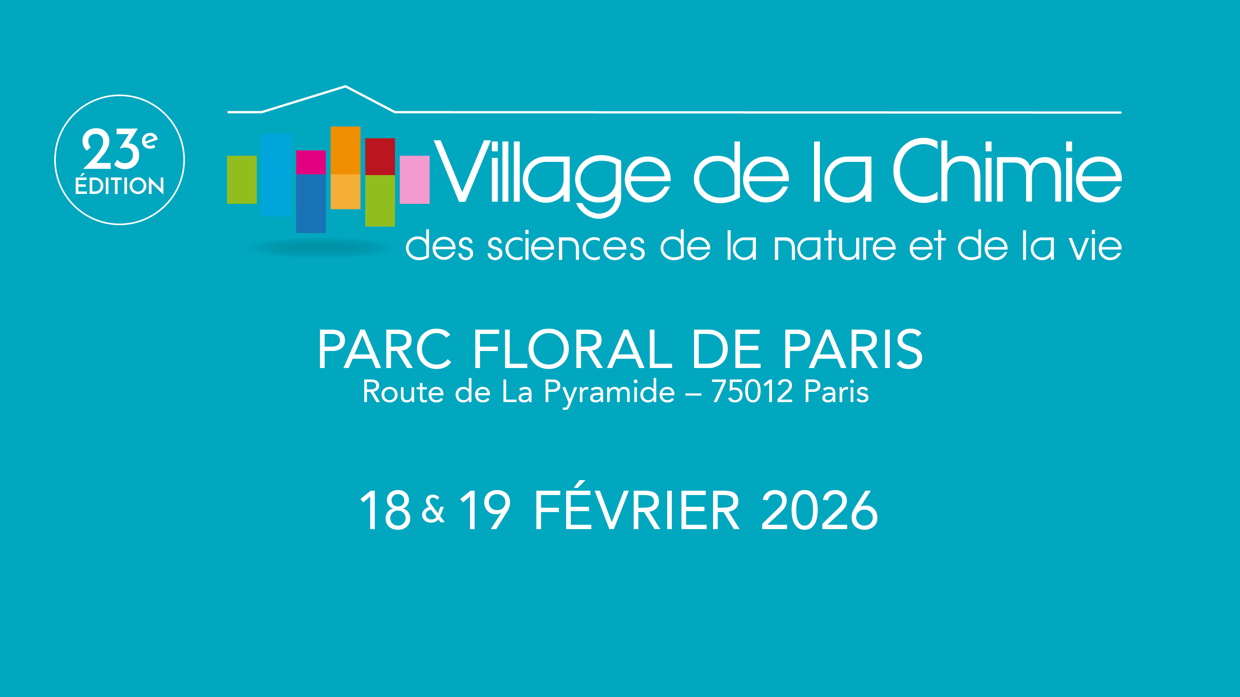 23e Village de la chimie 2026 - 18 et 19 février 2026